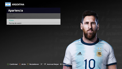 PES 2021 Faces Lionel Messi by Martoluthor