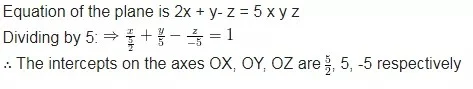 Solutions Class 12 गणित-II Chapter-11 (त्रिविमीय ज्यामिति)