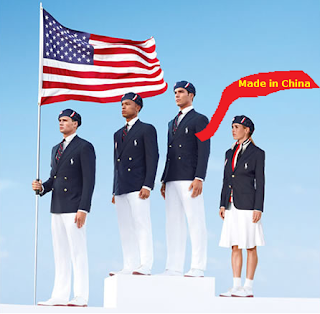 team USA olympic uniforms made in China