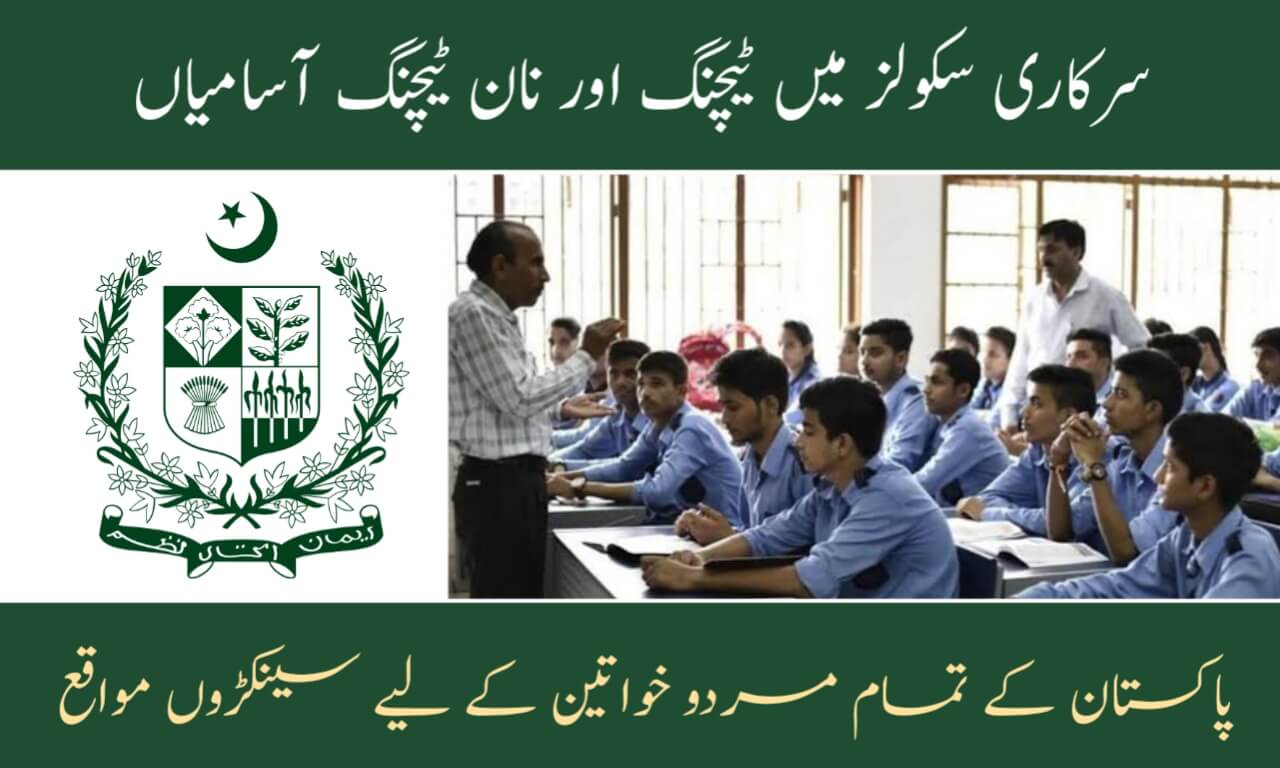 Apply Now for Government Teaching Job Openings