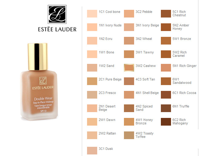 Online makeup estee color chart lauder canada maxi where