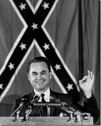 George Wallace & Confederate flag