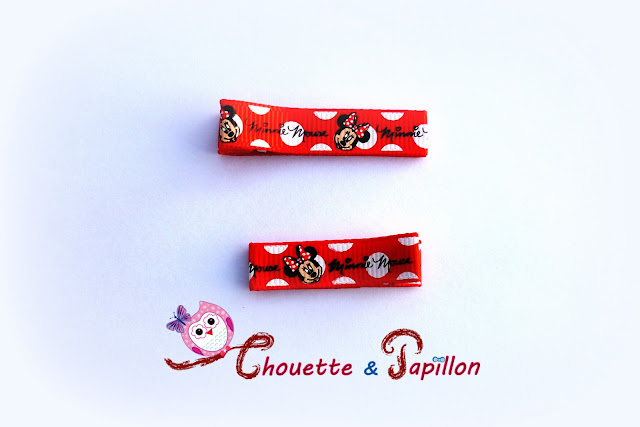 Barrette anti-glisse minnie bébé, fille