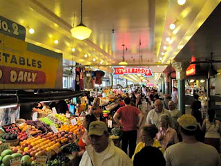 Pike's Place Market Seattle Washington USA