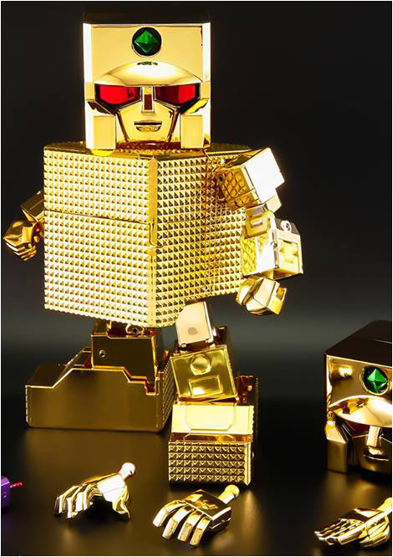 五字頭耗子的玩具觀察: ES合金DX黃金戰士Gold Lightan