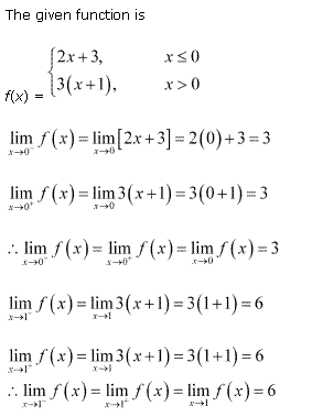 Solutions Class 11 Maths Chapter-13 (Limits and Derivatives)