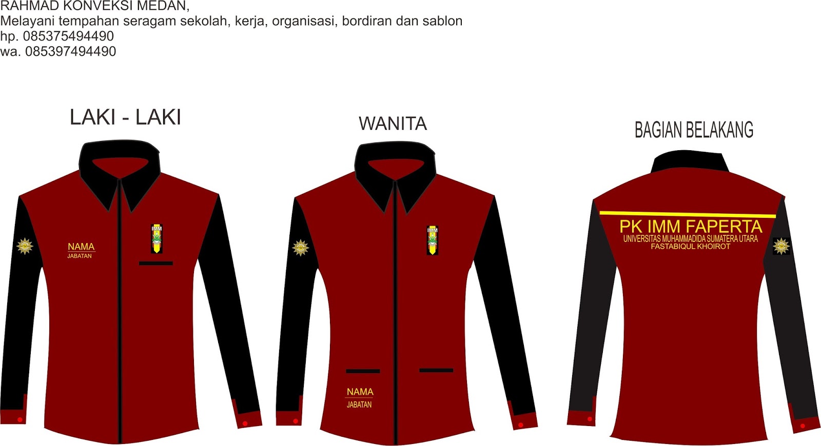 Paling Inspiratif Desain  Jaket Almamater  Sekolah 