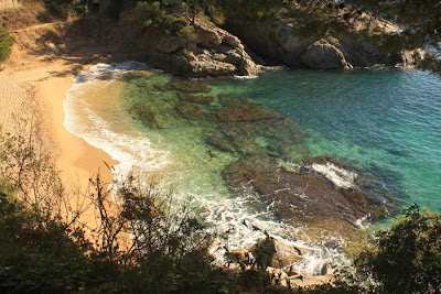 Sa Cova beach in Platja d'Aro