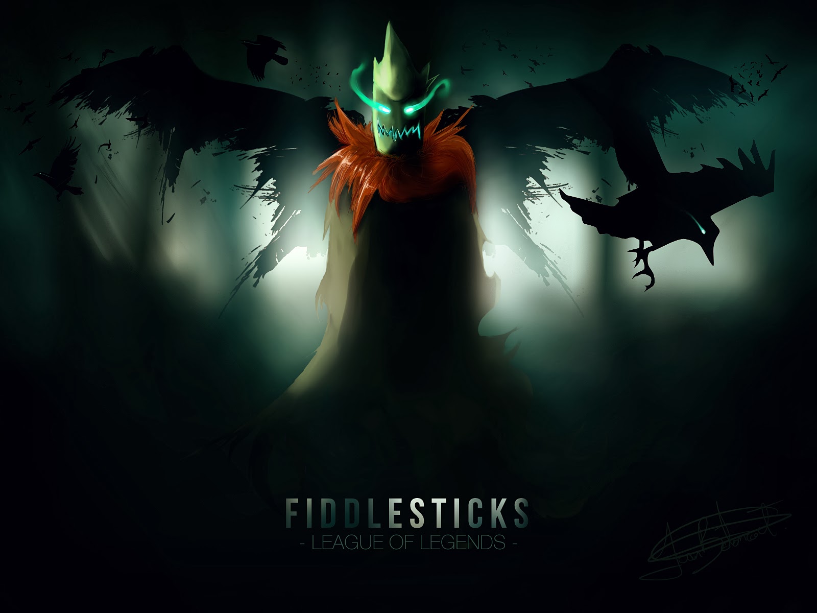 Fiddlesticks League of Legends Wallpaper