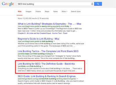 SEO link building