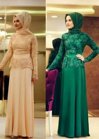 30 Model Baju Muslim Brokat Terbaru 2020 Desain Cantik 