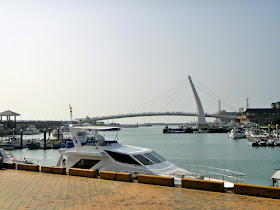 Lover's Bridge View from the Pier Taiwan 