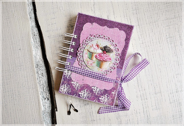 przepiśnik notatnik kulinarny scrapbooking