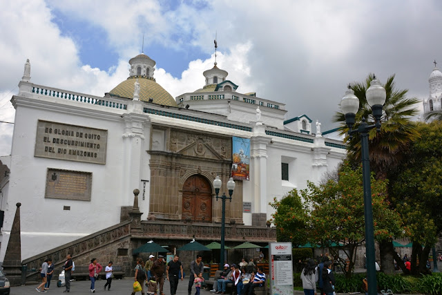 First cathedral Quito