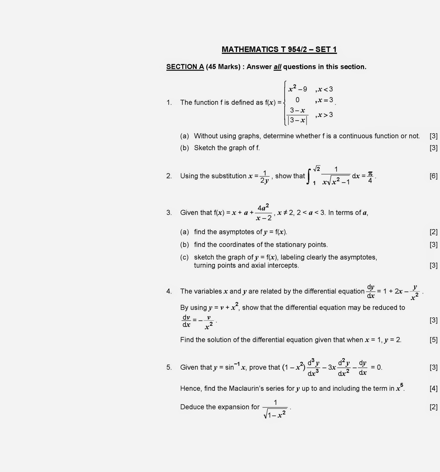 mathematics t coursework stpm 2021