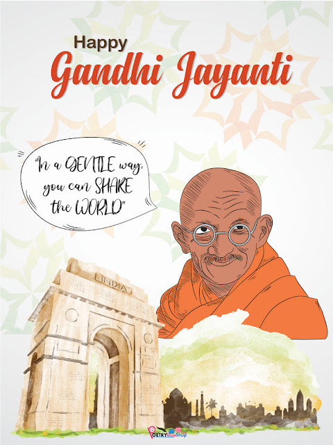 Gandhi Jayanti Greetings Image 04