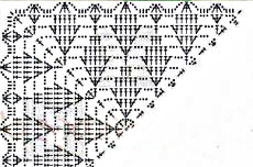 patron grafico - Crochet Imagen Puntada colcha infinita de hojas en relieve a crochet por Majovel Crochet