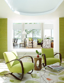 Green decorating ideas for living rooms or ideas for living room decorating