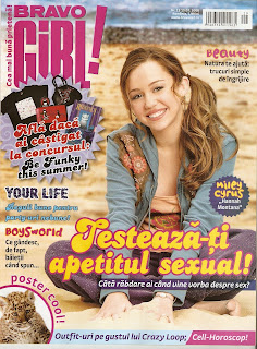 Celebrity Miley Cyrus Magazine Cover Pictures