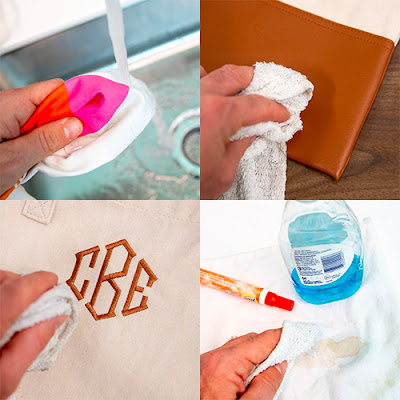 Cleaning Monogrammed Tote Bag