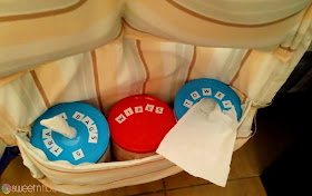 DIY : Chaning table organizer for baby