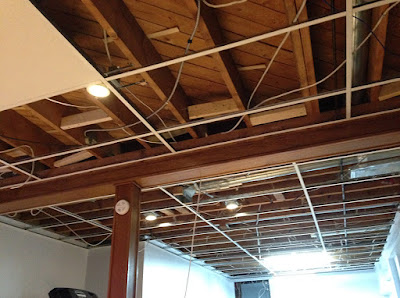 basement suspended ceiling