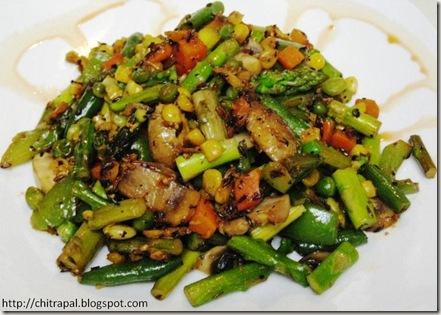 Chitra Pal Stir Fried Veggies