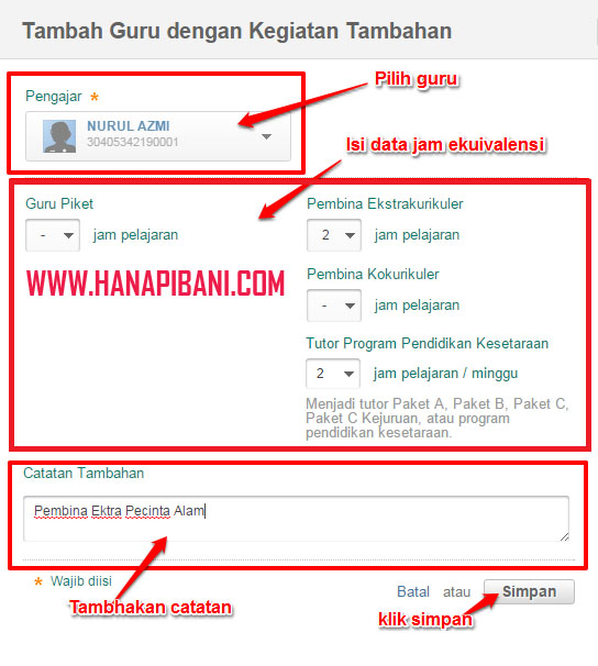 [SIMPATIKA] Panduan Jam Tambahan (Edit Ekuivalensi Kegiatan Pembelajaran dan Pembimbingan bagi Guru)