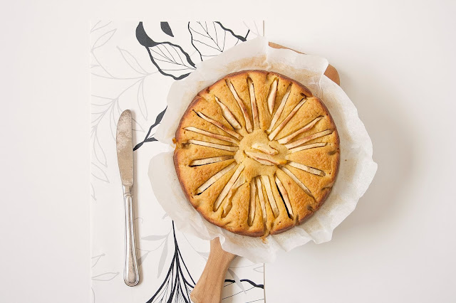 Torta di mele senza zucchero