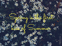 wallpaper spring flowers quote