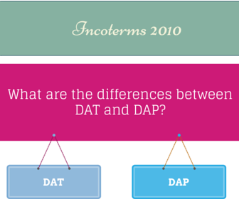 What Are The Differences Between Dat And Dap Incoterms Advancedontrade Com Export Import Customs