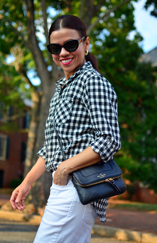 Gingham shirt 