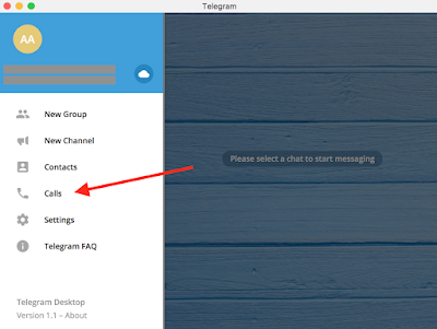 telegram desktop call