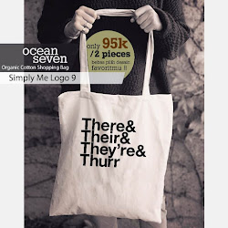 OceanSeven_Shopping Bag_Tas Belanja__Inspirational Quotes_Simply Me Logo 9