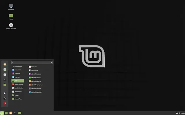 desktop linux mint