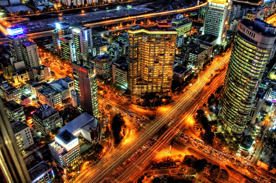 A breathtaking view of Seoul - capital of South Korea