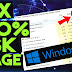 Fix 100% Disk Usage In Microsoft Windows 10