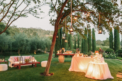 Outdoor Backyard Wedding Theme Ideas