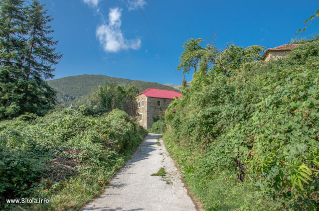 Orehovo village near Bitola, Macedonia