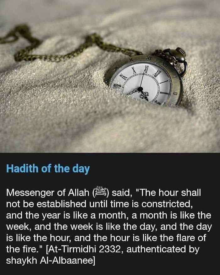 Hadith of the day