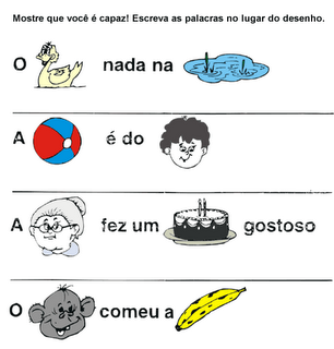 Atividade de Alfabetização