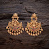 Golden designer earrings