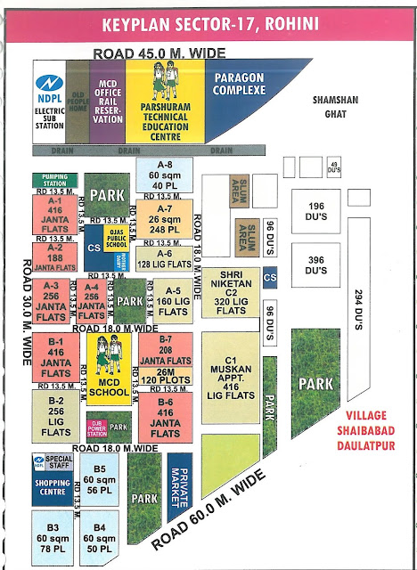 Rohini-Sector-17-Layout-Plan-Map