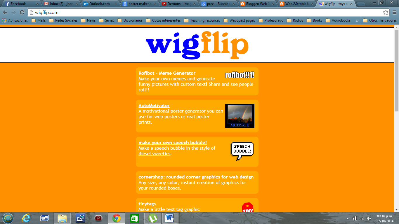 Web 20 Tools For ELT Make A Meme With Wigflip Tutorial