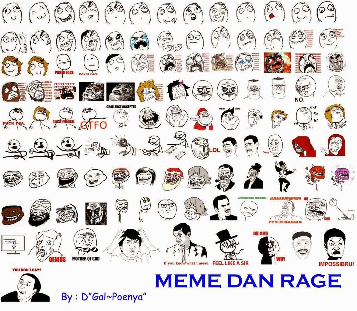 Koleksi Gambar Meme Comic Rage Kumpulan Gambar DP BBM