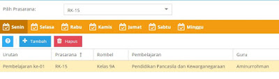 CARA PENGISIAN MENU JADWAL Dapodik Versi  CARA PENGISIAN MENU JADWAL Dapodik Versi 2018
