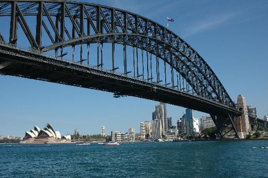 Australia's Sydney Harbour Bridge.