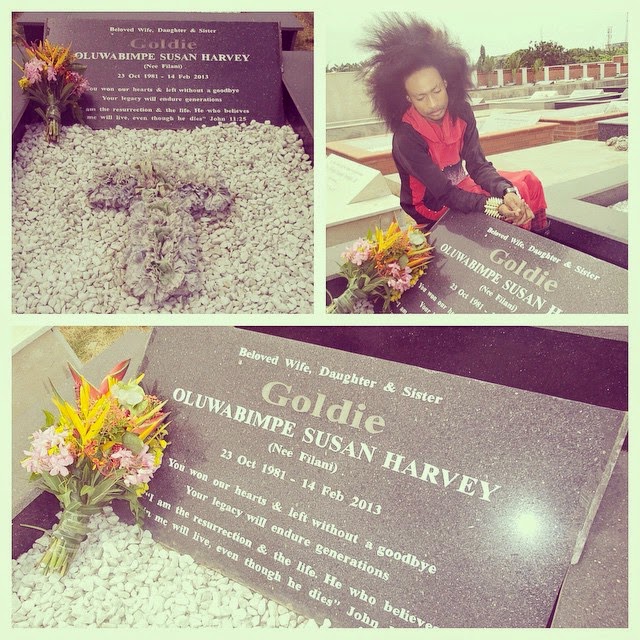 denrele at goldie's grave