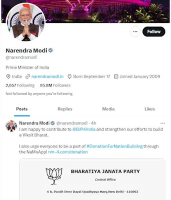 narendra modi on twitter