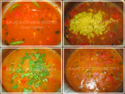 Simple Onion Sambar